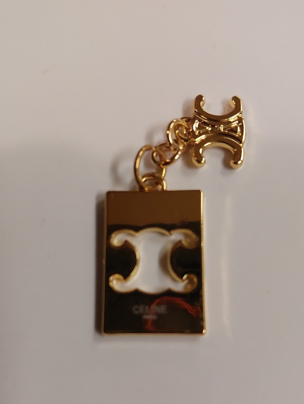 Celine Gold Tone Double C Pendant Charm Sale 1/$20 or 2/$35